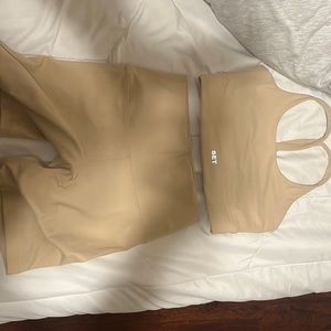 Setactive shell scoop y bra and bike shorts